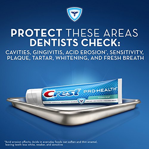 Crest Pro-Health Clean Mint Toothpaste 4.6 oz | Fights Plaque & Sensitivity
