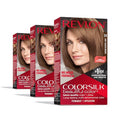 Revlon ColorSilk Permanent Hair Color Light Golden Brown Pack of 3
