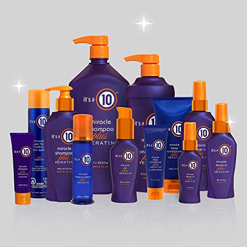 It's a 10 Haircare Miracle Oil Plus Keratin - Hair Oil Treatment 3 fl oz (Pack of 3)