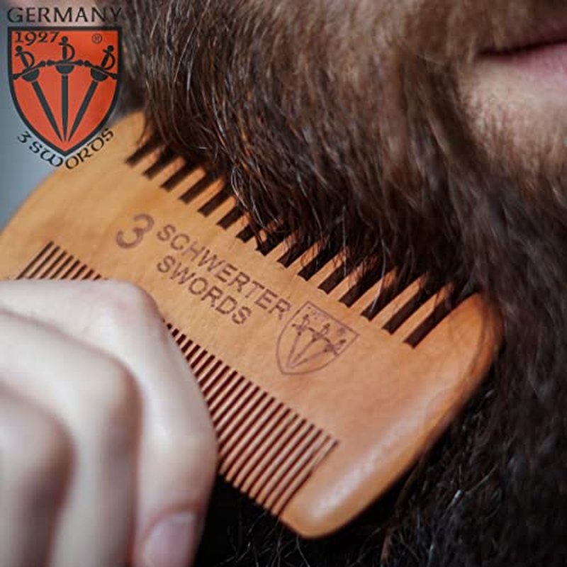3 Swords Germany ? beard mustache care comb (VGW)
