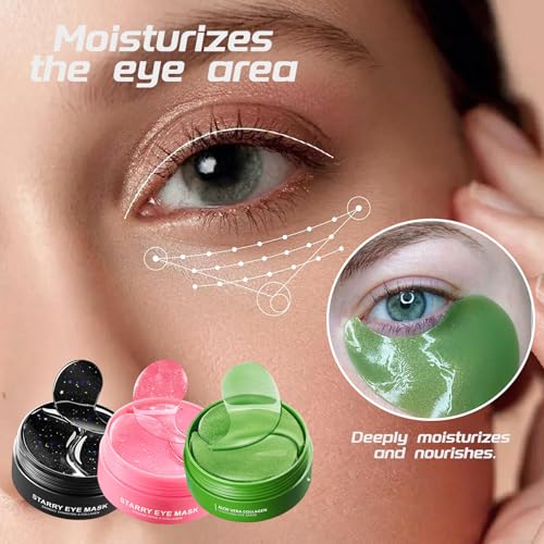 90 Pairs Under Eye Patches,Hydrating Under Eye Masks,Moisturizing Eye Patches Bulk for Dark Circles,Undereye Mask Patches for Eye Care,Nourishing Eyemask Skin Care Set for Women