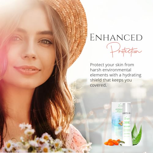 Hydrating Serum Mist (6.26 + 1.35) FL OZ - (Comes with Refill) - Improves Tone & Texture ? Calms, hydrates, refreshes Sensitive Skin - Hyaluronic Acid Serum, E Vitamins - Anti-Wrinkle