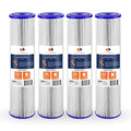Aquaboon 1 Micron 20x4.5 Pleated Sediment Water Filter Replacement - 4 Pack - Variation 4