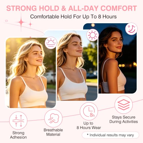Face Lift Tape Invisible with 8 Adjustable Strings - 95 Pcs Neck Contouring Support
