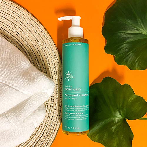 Earth Science Gentle Clarifying Facial Wash for Oily & Combination Skin - 3 Pack