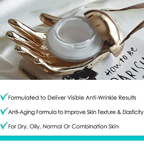 Anti-Aging Night Cream with Dead Sea Minerals & Vitamins E A - Nourishing 2.4oz