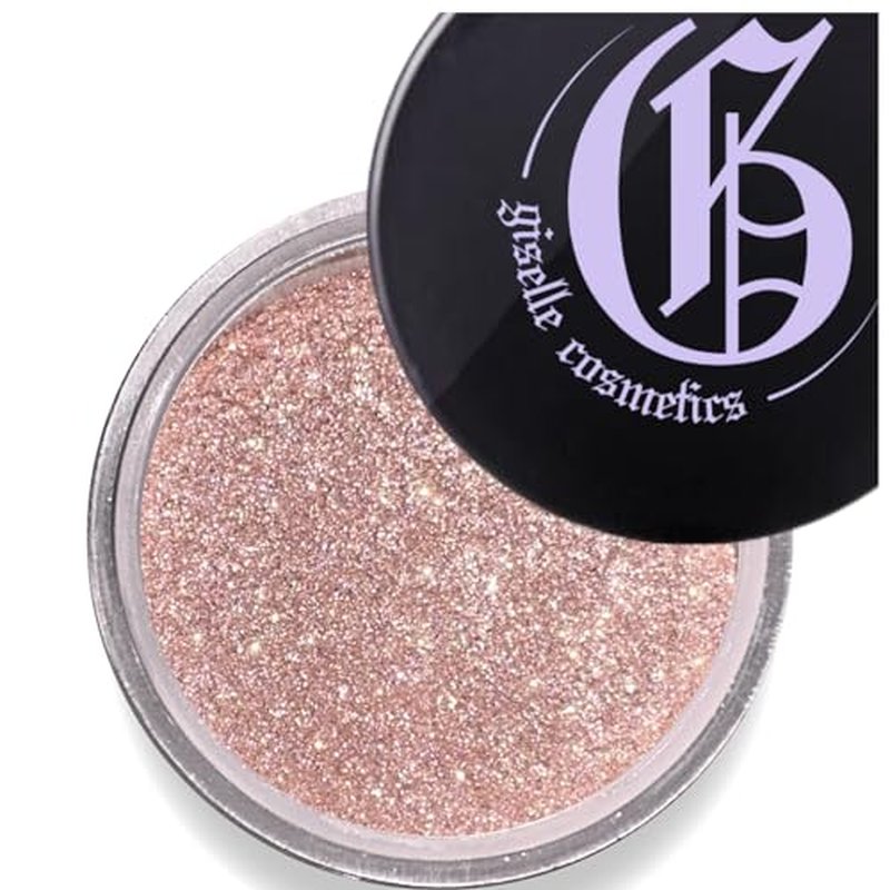 Coffee Latte Mineral Organic Eye Shadow Palette Makeup - Pink Shimmer, Glitter, Cool Toned, Duo Chrome, Talc-Free, Loose Highlighter Powder, Light Hot Pink, Pigment Eyeshadow