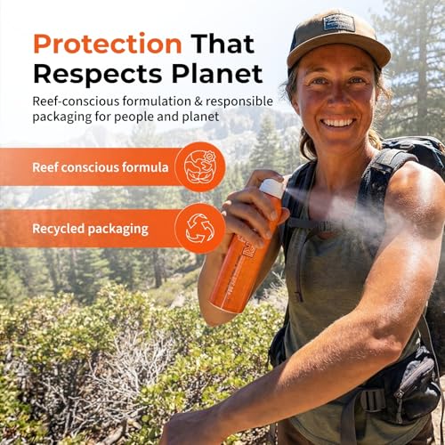 Reef Safe Sunscreen Spray SPF 50+ Broad Spectrum Face & Body - 2 Pack, 6 fl oz each