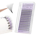 Premade Fans Eyelash Extensions 10D Thickness 0.07 D Curl 8-15mm Mix Short Stem Pointy Base Premade Volume Lash Extensions C D Curl(10D-D-0.07,8-15mm Mix)
