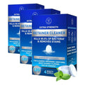 Retainer Cleaner Tablets for Invisalign - 4-Month Supply Pack of 3, Ultrasonic Safe Denture & Mouthguard Cleaning