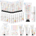 36 Sets Teacher Appreciation Gift Set with Hand Cream Lip Balm Watercolor Cards & Organza Bags - Back to School Gifts