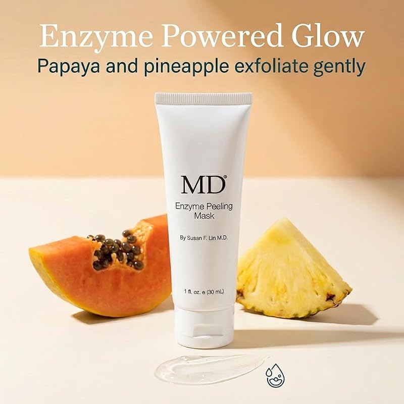 Enzyme Peel Mask with Papaya & Pineapple - 30mL Gel Exfoliant
