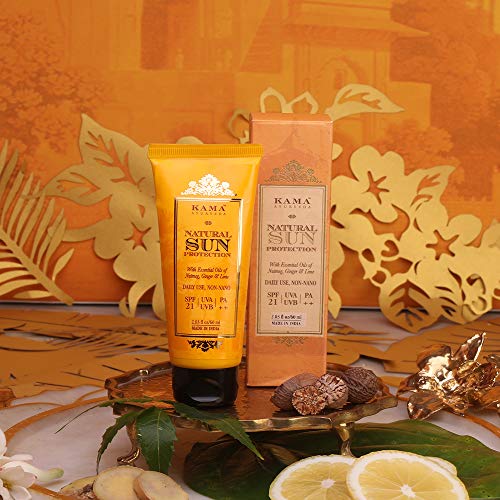 Kama Ayurveda Natural Sun Protection SPF-21 60ml Organic Sunscreen