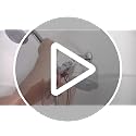 Handheld Water Filter Showerhead - Chrome Finish, 5 Spray Settings, No Tools Installation