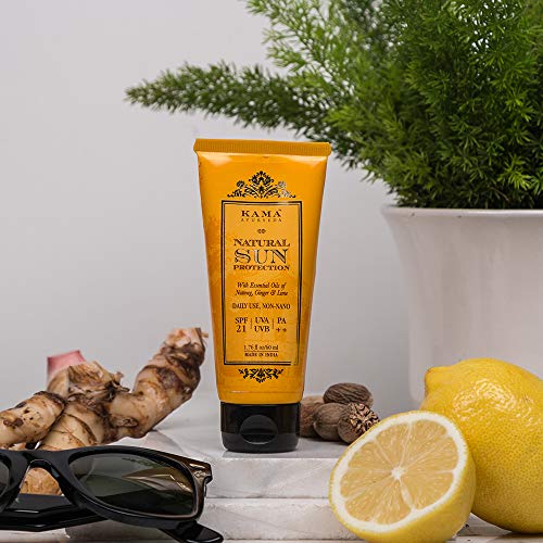 Kama Ayurveda Natural Sun Protection SPF-21 60ml Organic Sunscreen