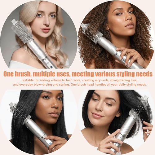 Volumizing Round Brush Attachment for Shark FlexStyle HD400 Series - Soft Curls & Root Lift