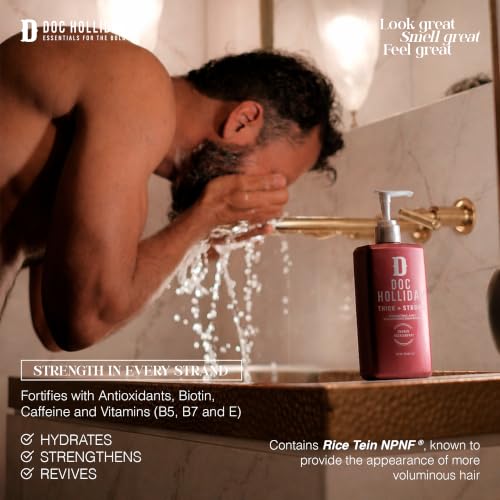 Men's Thick & Soft Shampoo & Conditioner Set - 10 Fl Oz (Pack of 2) - Desert Botanical
