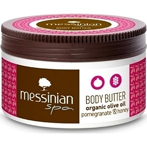 MESSINIAN SPA Honey & Pomegranate Body Butter - 250ml Natural Moisturizer