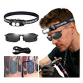 Polarized Tattoo Light Kit with Anti-Glare Glasses Set for Precise Coloring & Fine Details