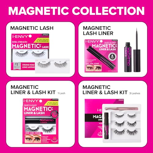 KISS i Envy Magnetic Eyeliner Wind Resistant, Last Up To 16hrs