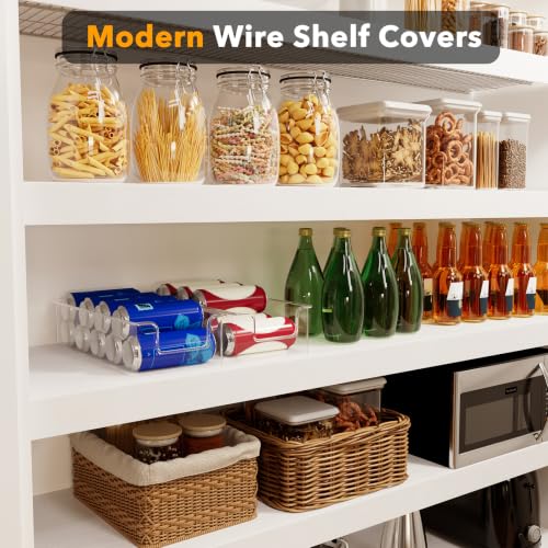 SpaceAid Wire Shelf Covers for Pantry Rack - 30W x 16D - White, 4 Pack Variation of THIS listing