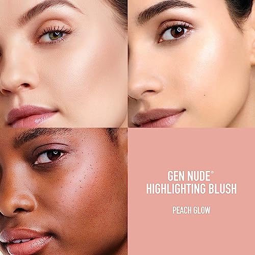 bareMinerals Gen Nude Highlighting Blush Peach Glow 3.2g - Rosy Glow & Highlighter Hybrid
