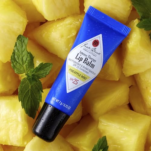 Jack Black Intense Therapy Lip Balm, 0.25-Oz. ? SPF 25 Sun Protection, Lip Moisturizer, Hydrating Lip Balm with SPF, Lip Sunscreen