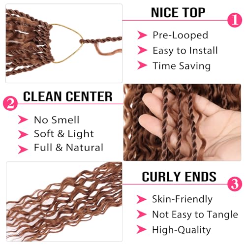 9 Packs 30 Inch Boho Senegalese Twist Crochet Hair - 30#