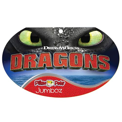 Jumbo Plush Toothless Pillow Pet - How to Train Your Dragon Toy 30"