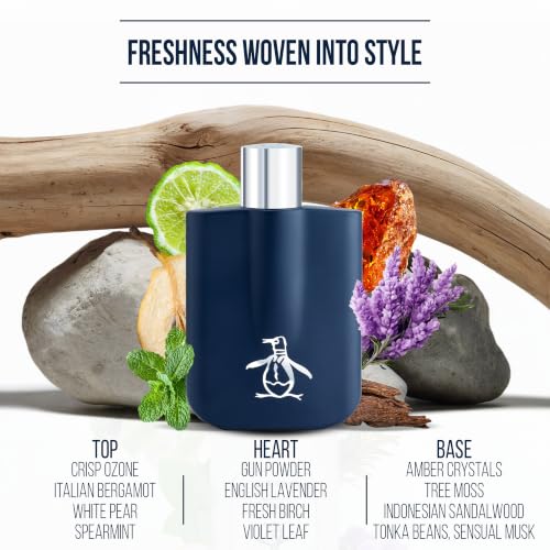 Men's Denim Cologne - Long Lasting Fresh Scent, 3.4 Fl Oz