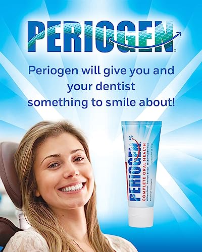 Periogen Tartar Control Toothpaste 2-Pack - 4 Ounces Each, Gentle Enamel Safe, Fresh Mint Flavor