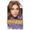 L¡¯Oreal Paris Cool Supreme Permanent Hair Color, Ash, Ultra Ash Light Brown 6UA