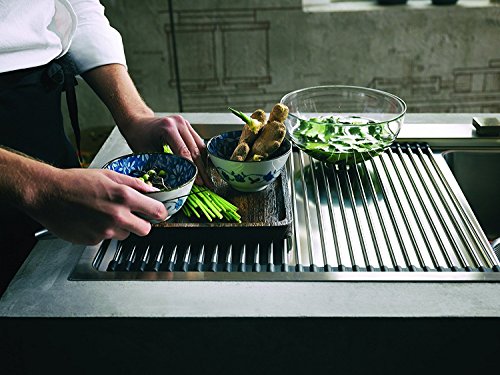 Franke UV-36RM Universal Kitchen Roller Mat Stainless Steel - Sink & Counter Protector