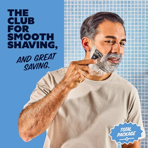 Men's Shaving Gift Set with Razor, Blades, Shave Butter & Accessories