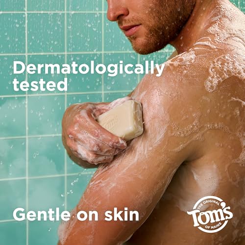 Tom¡¯s of Maine Natural Bar Soap Variety Pack, Lavender & Shea, Creamy Coconut, Orange Blossom, Lemon Bergamot, Dermatologically Tested, Paraben Free, Vegan, 4 Count