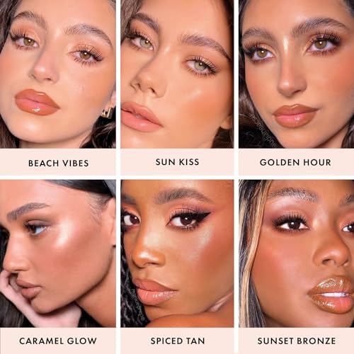 ICONIC LONDON Sheer Bronze Liquid Buildable Bronzer Sun Kiss 0.42 Fl Oz