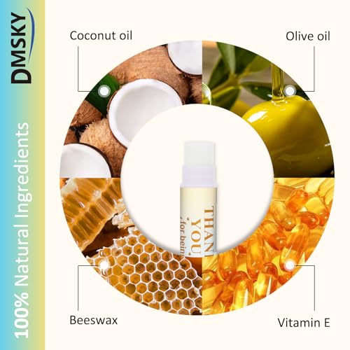 DMSKY Blue Lip Balm Bulk - 60 pcs Appreciation Gifts for Coworkers & Staff