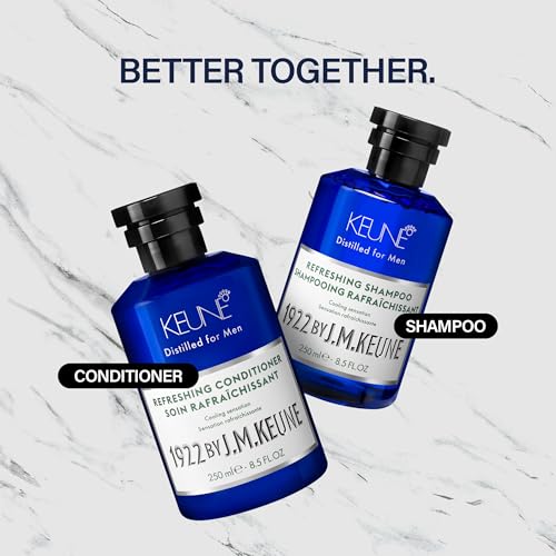 Men's Cooling Peppermint Shampoo with Creatine & Hemp Seed Extract - 8.5 Fl Oz