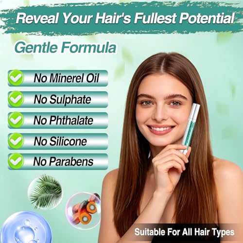 Wachinas PDRN 100 Hair Ampoule 0.5 Fl Oz Pack of 2 | Hair Growth Serum with Saw Palmetto & Biotin