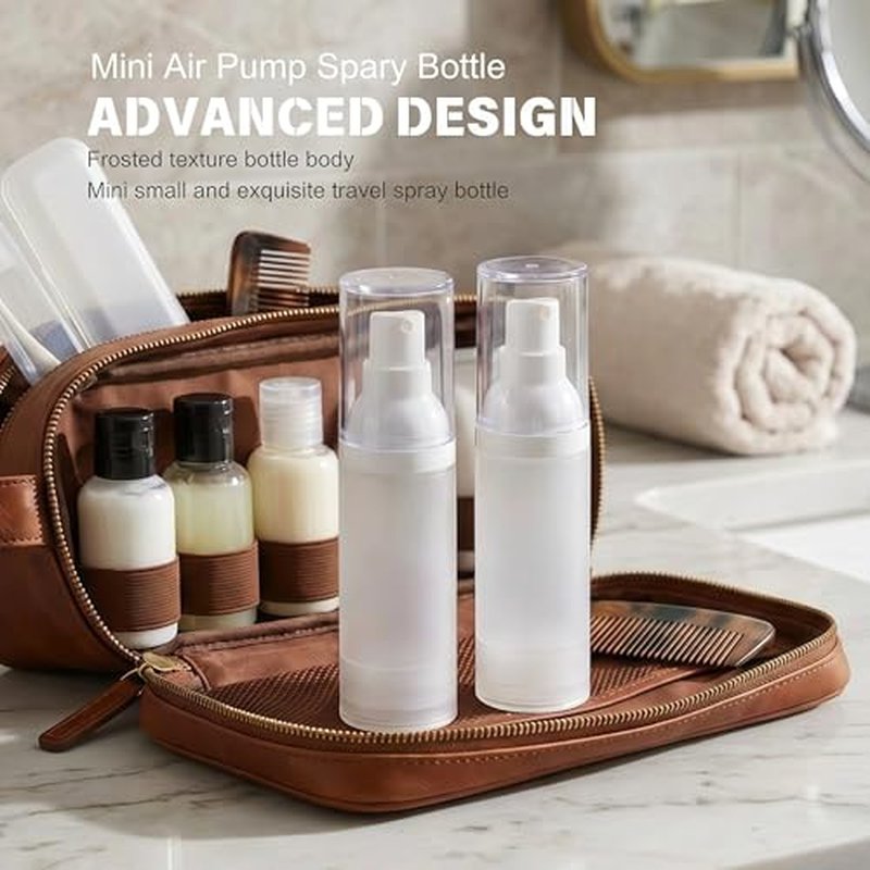 1oz/30ml-Small Spray Bottle 360¡Æ Angle Work, Portable Refillable Leak Proof Travel Mini Spray Bottle.For Perfume Toner Hair spray Facial Moisturizing ¡¼1oz/30ml-(Pack of 4) & Spary Bottle¡½