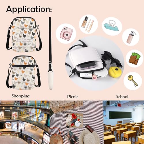 MNIGIU Funny Silkie Chicken Gift Silkie Chicken Tote Bag Silkie Chicken Owner Gift Silkie Chicken Lover Gift For Farmer