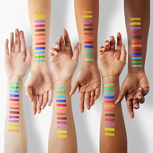 Docolor Gemstone Collection Eyeshadow Palette 54 Colors - Vibrant, Waterproof, Blendable Makeup