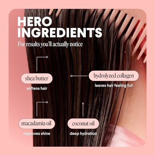 MONDAY Haircare VOLUME Conditioner with Hydrolyzed Collagen, Coconut Oil, Shea Butter & Macadamia Oil for Thin, Fine & Flat Hair 798 mL