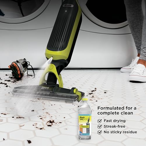 Shark VACMOP Cordless Spray & Vacuum Mop Gray - 2 Pads Included