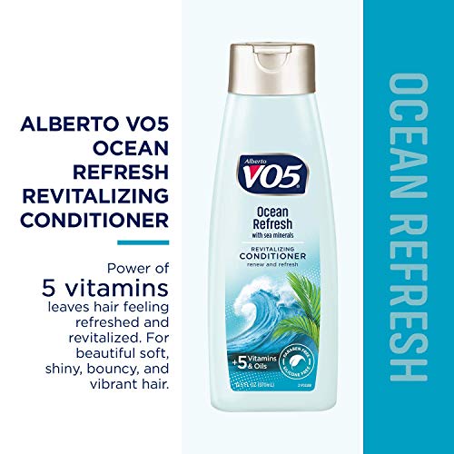 VO5 Ocean Refresh Revitalizing Conditioner - 12.5 Fl Oz - Sea Minerals Leaves Hair Looking Vibrant and Beautiful