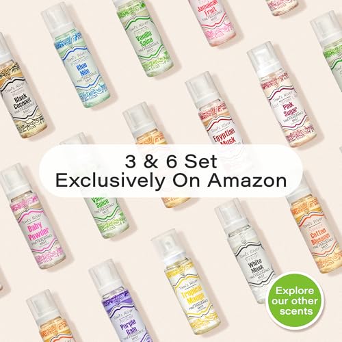 Tom's River Egyptian Musk Body & Hair Mist - 2 Fl Oz Pack of 3 Travel-Friendly