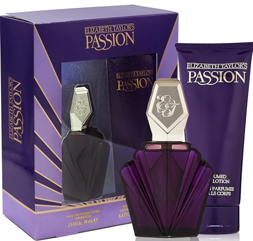 Elizabeth Taylor Passion 2-Piece Fragrance Gift Set for Women 2.5 Fl Oz