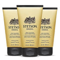 Stetson Original Face & Beard Moisturizer Set for Men, 3 x 5oz - Hydrating Face Cream with Masculine Scent
