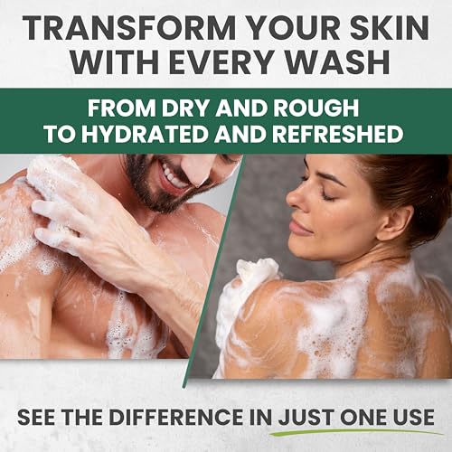 Tea Tree Body Wash MaxTherapy 16 Fl Oz 2-Pack with Organic Tea Tree Oil