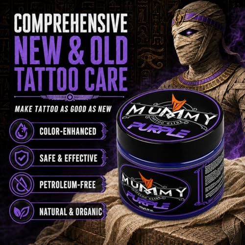 Mummy Tattoo Glide Non-Petroleum Butter 5.29oz—Purple